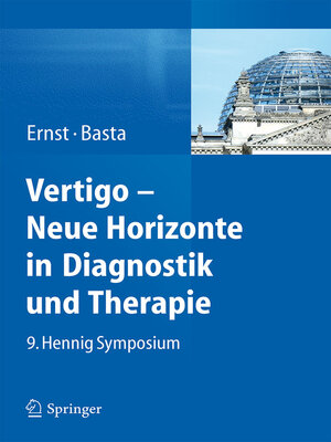 cover image of Vertigo--Neue Horizonte in Diagnostik und Therapie